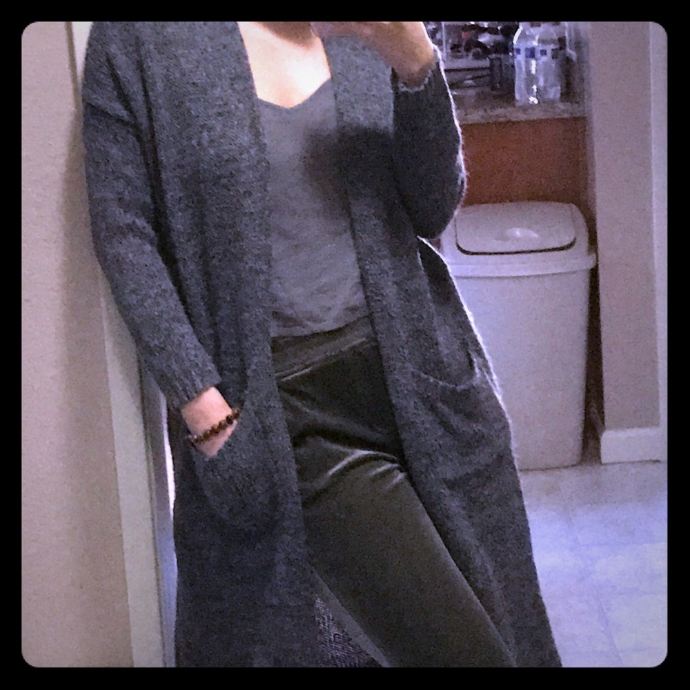 Foreign exchange grey sweater